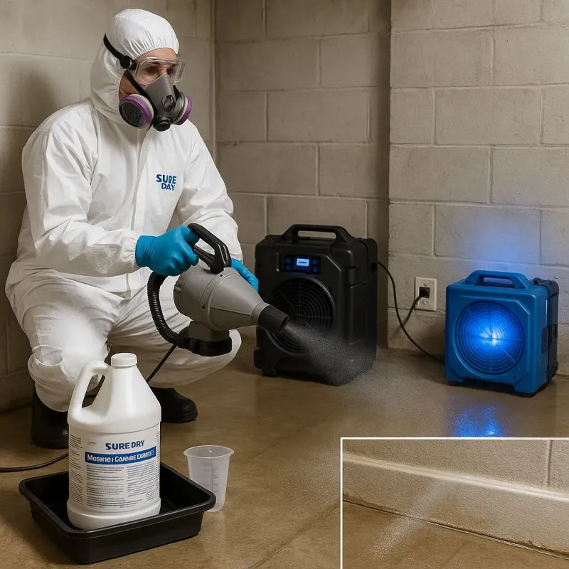 Sanitization and Odor Removal process in Newell, WV