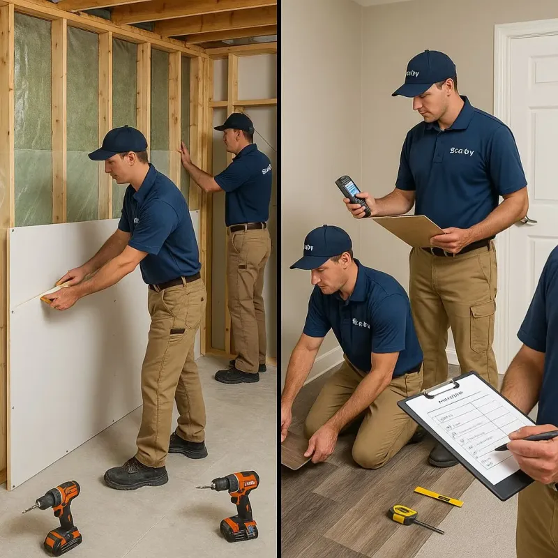 Repairs and Reconstruction process in Newell, WV