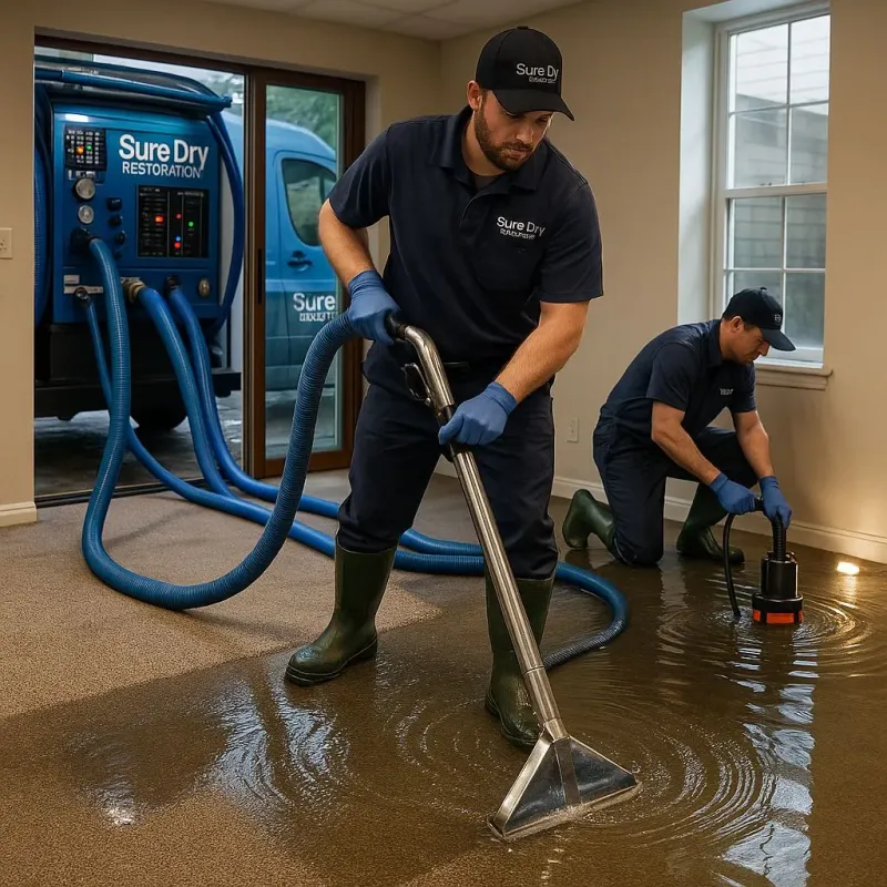 Water Extraction and Removal process in Newell, WV
